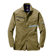 バートル 9095 長袖シャツ カーキ