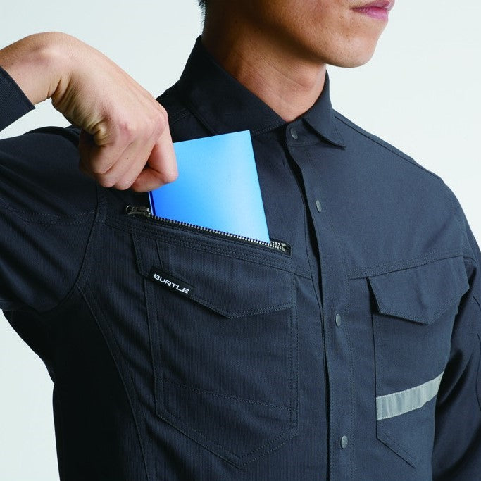 バートル 9095 長袖シャツ