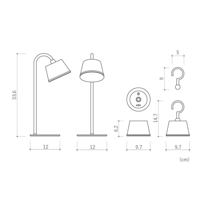 ディクラッセ LA5407WH LED Magnecco マグネッコ ポータブルランプ