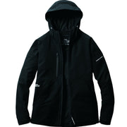 スポーティな機能性と多様なセットアップが可能　ハイスペックなテックウェア　9515フーディジャケット　ユニセックス 35ブラック / S