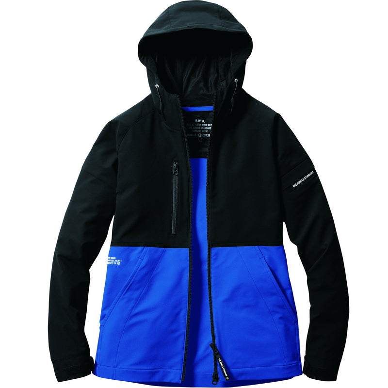 スポーティな機能性と多様なセットアップが可能　ハイスペックなテックウェア　9515フーディジャケット　ユニセックス 47サーフブルー / S