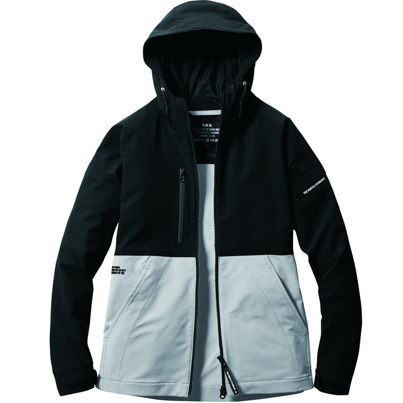 スポーティな機能性と多様なセットアップが可能　ハイスペックなテックウェア　9515フーディジャケット　ユニセックス 5シルバー / S