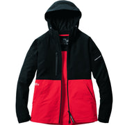 スポーティな機能性と多様なセットアップが可能　ハイスペックなテックウェア　9515フーディジャケット　ユニセックス 98カーディナル / S