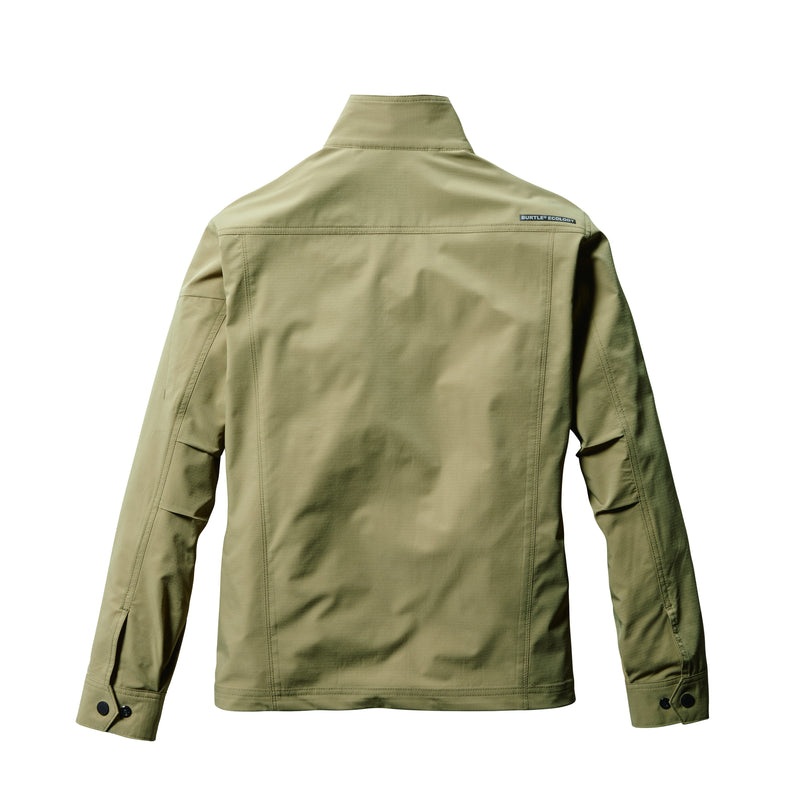 ※予約販売【2024SS新作】SDGs対応モデル　夏場のワークシーンにふさわしいイージーケア、ストレッチ性　9701　ジャケット　ユニセックス 23カーキ / S