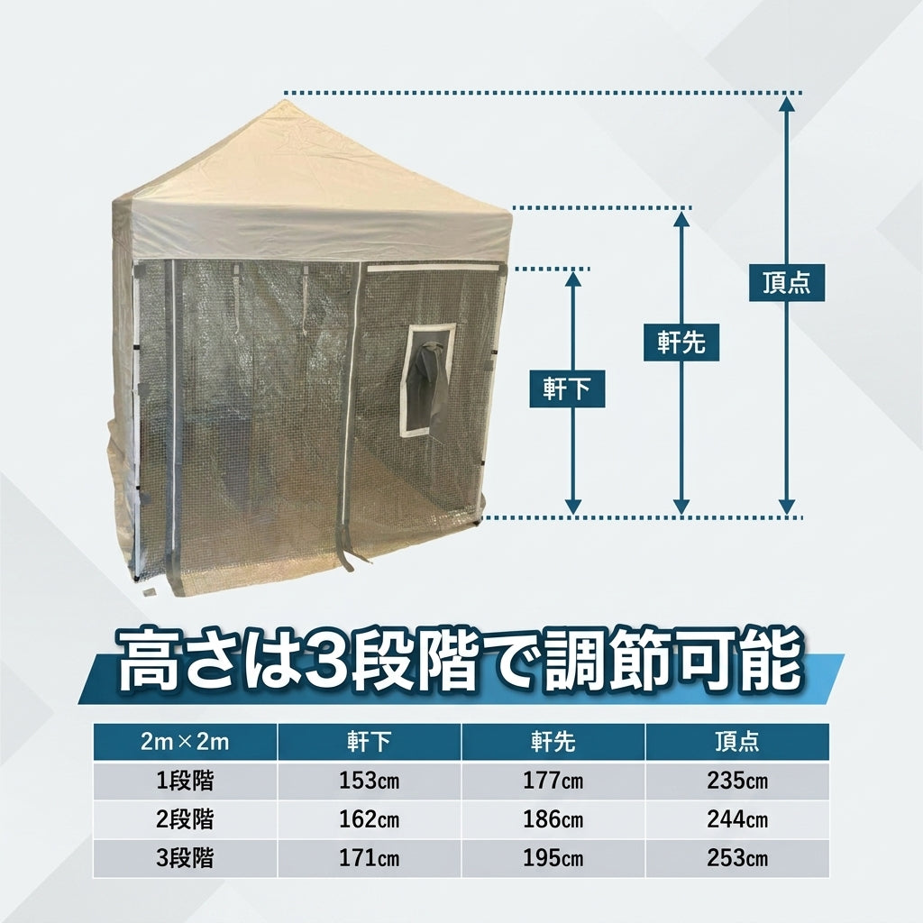 モリリン スポットクーラーブース テント 屋外現場 工場 倉庫 休憩所に使える熱中症対策