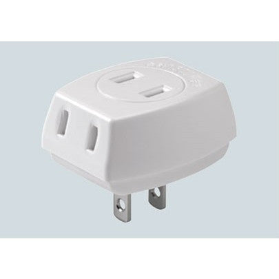 トリプルタップ　3個口　耐トラッキングカバー付き ホワイト