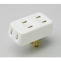 フロントタップ　3個口　ホワイト