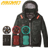 バートル サイドバックファン空調服 2026SSモデル  AC1151 カモフラブラック バッテリー・ファンセット