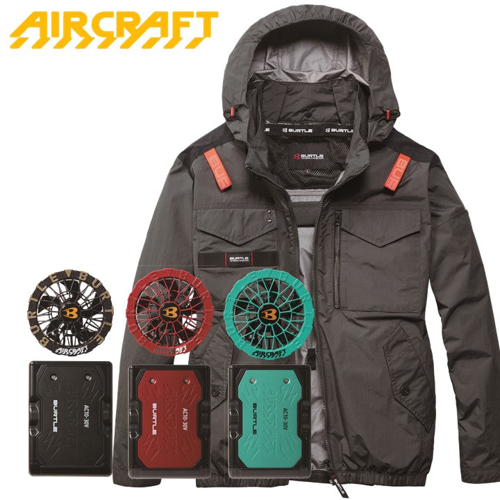 バートル サイドバックファン空調服 2026SSモデル  AC1151 ストームグレー バッテリー・ファンセット