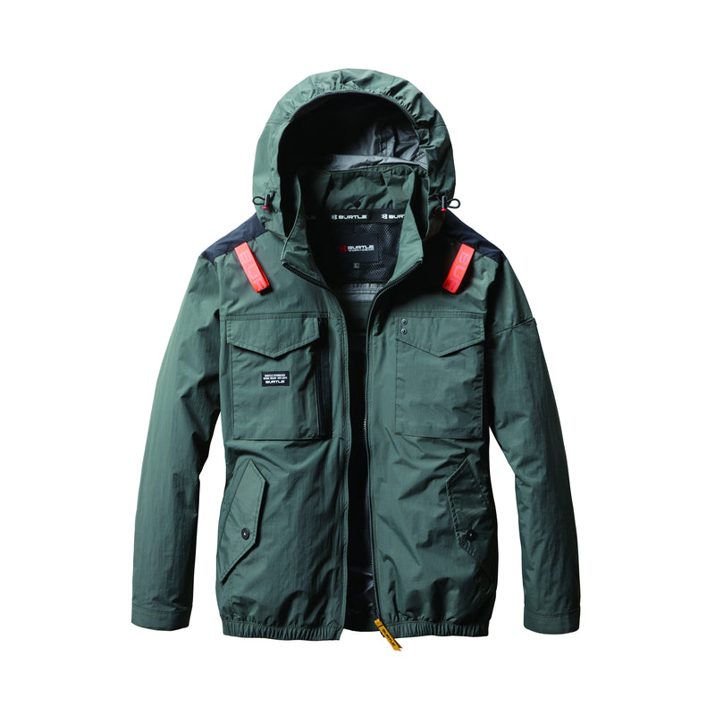 バートル 空調服 サイドファン AC1151 ACタクティカルブルゾン 2025SS新作 ミルスグリーン