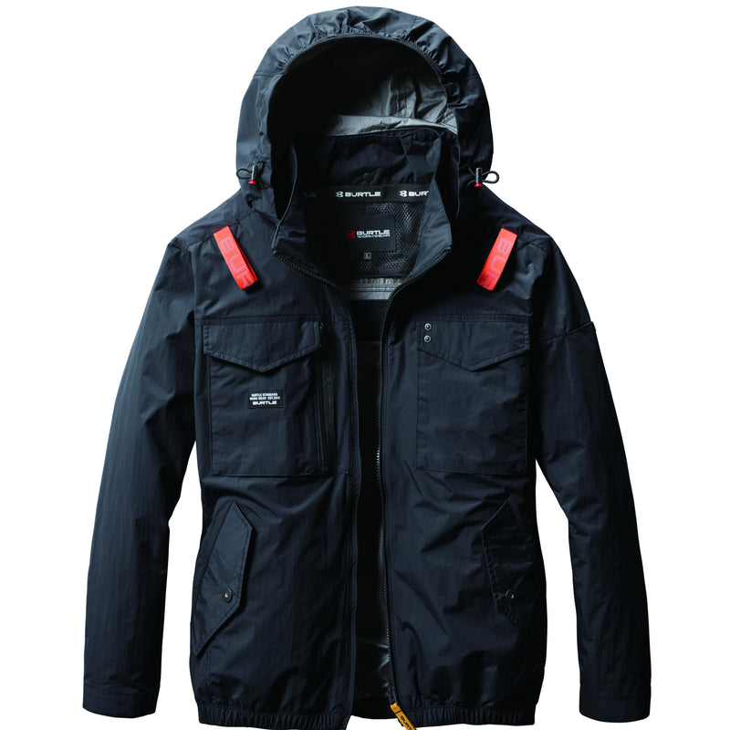 バートル 空調服 サイドファン AC1151 ACタクティカルブルゾン 2025SS新作 ブラック