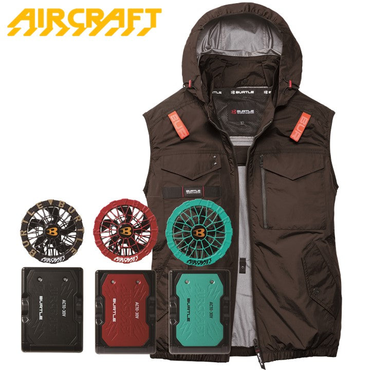 バートル サイドバックファン空調ベスト 2026SSモデル  AC1154 ブラック バッテリー・ファンセット