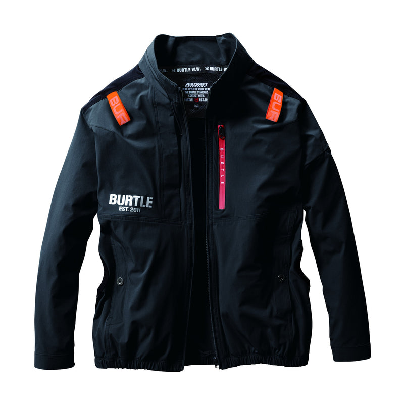 AIR CRAFT　バツグンの耐久性とストレッチ性を発揮する4WAYコーデュラ素材採用　AC2001 ACブルゾン　ユニセックス　※4月下旬入荷予定 35ブラック / S