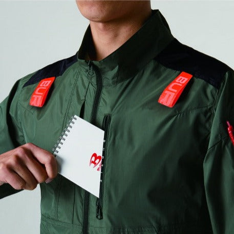 ※予約販売【新色登場】スポーツからアウトドアまで様々な着用シーンで活躍！　AIR CRAFT　AC2011　ACブルゾン　ユニセックス 14ミルスグリーン / S