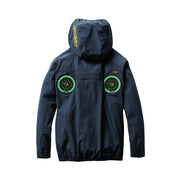 バートル 空調服 ハイバックファン AIR CRAFT AC2031 ACブルゾン 2025SSリニューアル ストームグレー