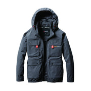 バートル 空調服 ハイバックファン AIR CRAFT AC2031 ACブルゾン 2025SSリニューアル ストームグレー