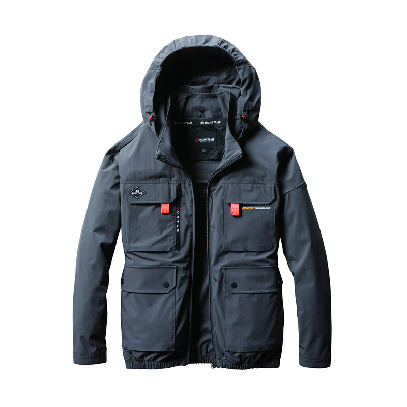 バートル 空調服 ハイバックファン AIR CRAFT AC2031 ACブルゾン 2025SSリニューアル ストームグレー