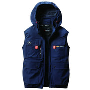 バートル 空調服 ハイバックファン AIR CRAFT AC2034 ACベスト 2025SSリニューアル ネイビー