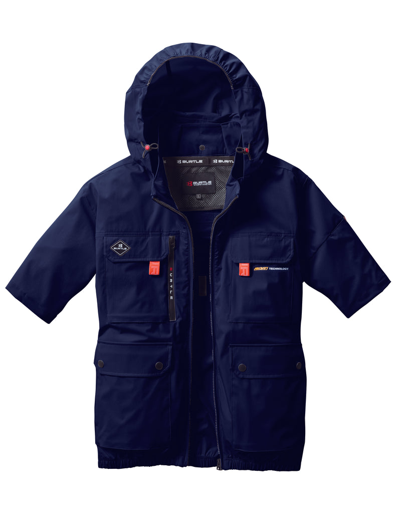 バートル ハイバック空調服 半袖 AC2036 単品 即日発送 伸長率30％ 4WAYストレッチタフタ UVカット  2025新作 エアークラフト