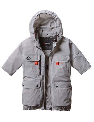 バートル ハイバック空調服 半袖 AC2036 単品 即日発送 伸長率30％ 4WAYストレッチタフタ UVカット  2025新作 エアークラフト