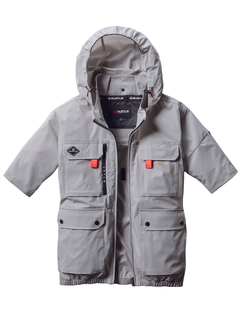 バートル ハイバック空調服 半袖 AC2036 単品 即日発送 伸長率30％ 4WAYストレッチタフタ UVカット  2025新作 エアークラフト