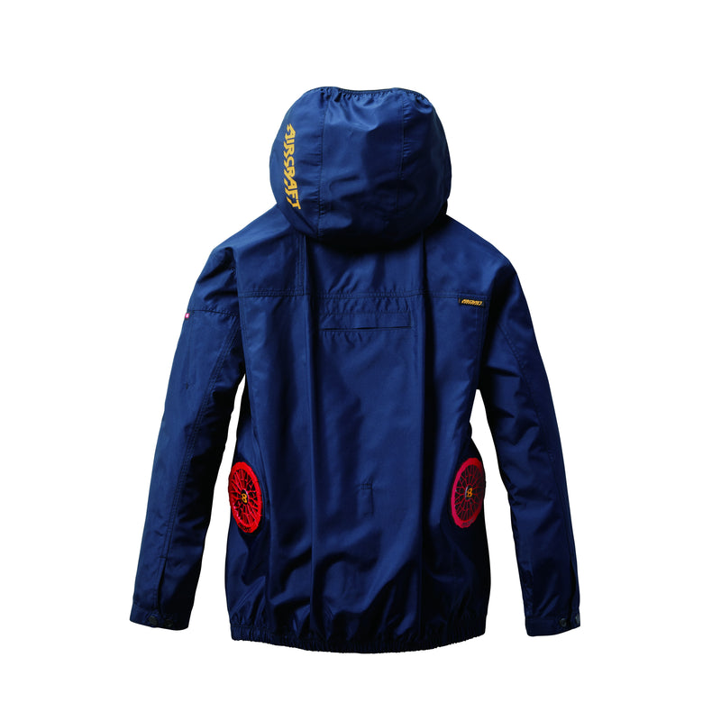 バートル 空調服 サイドファン AC2051 ACブルゾン 2025SS新作 ネイビー