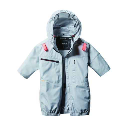 バートル 空調服 サイドファン AC2056 AC半袖ブルゾン 2025SS新作 シルバー