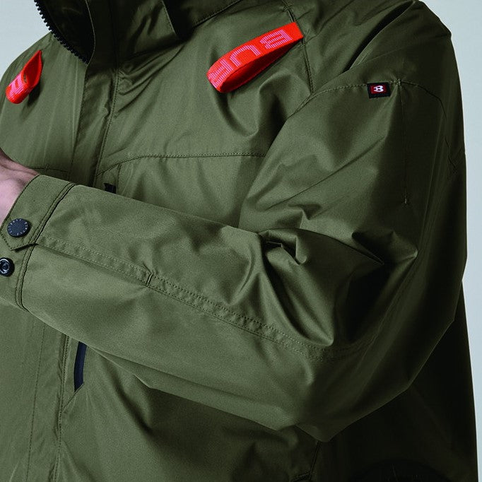 【ロゴ刺繍付き】バートル サイドファン空調服 AC半袖ブルゾン