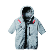 バートル 空調服 サイドファン AC2066 AC半袖ブルゾン 2025SS新作 アッシュグレー