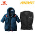 バートル サイドファン空調服 AC2076 半袖 シールズ+スリーライク TL-WICB-BCS-BK 水冷ベストセット