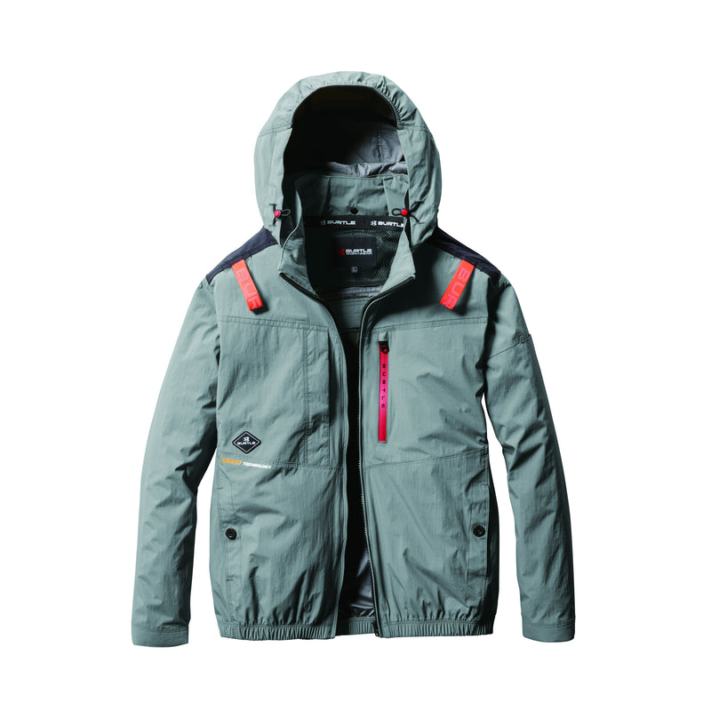 バートル 空調服 ハイバックファン AC2081 ACブルゾン 2025SS新作 スティールグレー