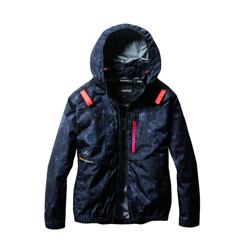 バートル 空調服 ハイバックファン AC2081 ACブルゾン 2025SS新作 ストームブラック