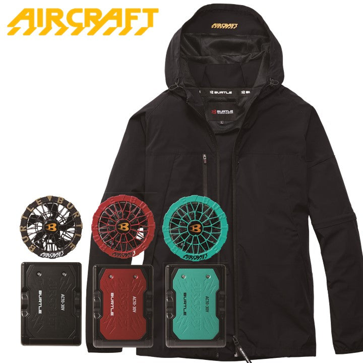 バートル ローバックファン2WAY空調服 2026SSモデル  AC2121 ブラック バッテリー・ファンセット