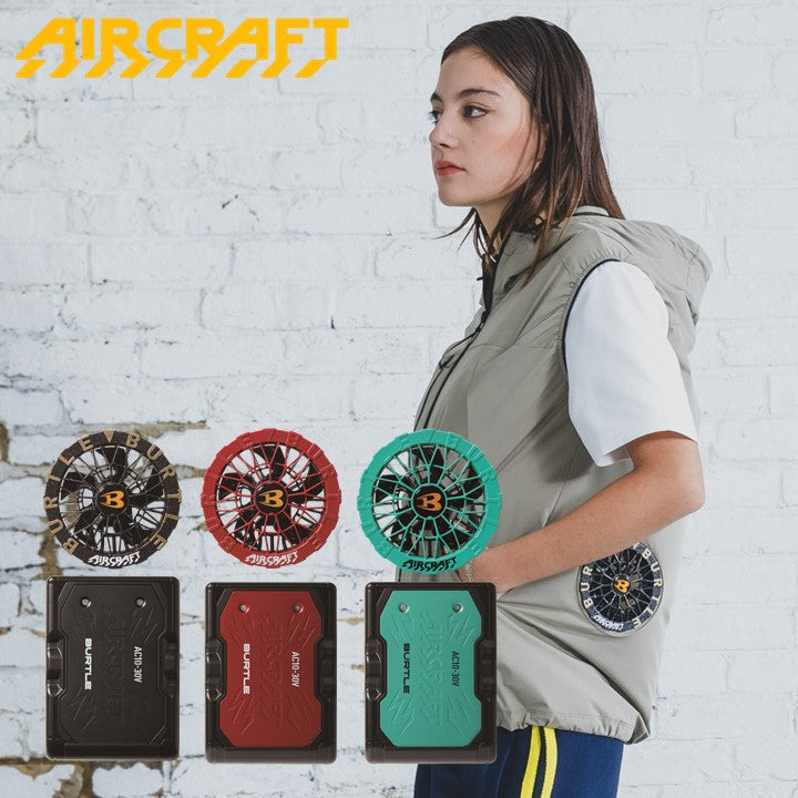 バートル ローバックファン空調ベスト 2026SSモデル  AC2124 シルバーフォックス バッテリー・ファンセット