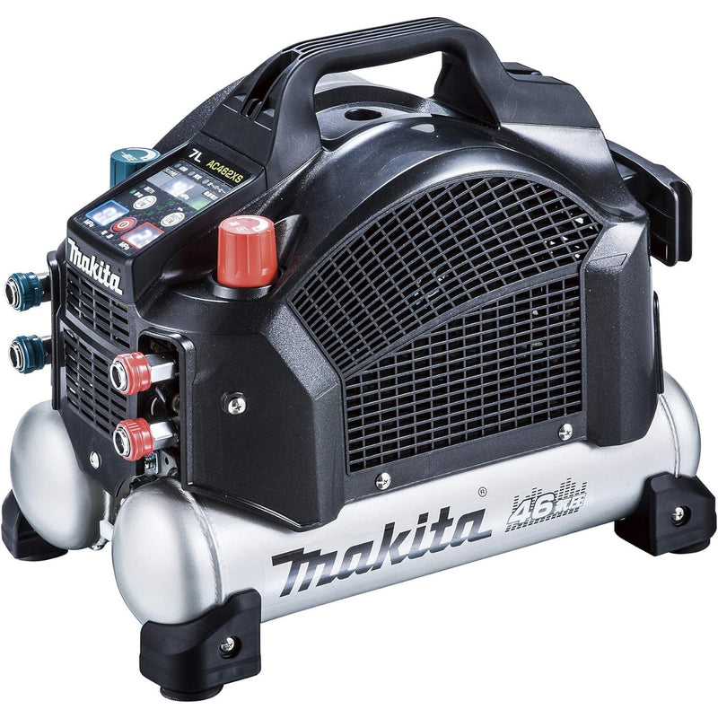 マキタ AC462XSB エアコンプレッサ 黒 高圧・一般圧対応 タンク容量7Ｌ