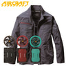 バートル ローバックファン空調服 2026SSモデル  AC7141 インディゴ バッテリー・ファンセット
