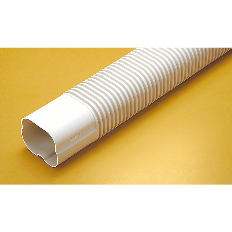 バクマ工業 エアコン配管化粧カバー スマートダクト AD-7用 難燃性 自在継手 AF-7-500