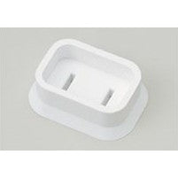 安全プラグカバー　ストレートプラグタイプ　ホワイト 4個入り