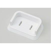 安全プラグカバー　L形・ムービープラグ両用タイプ　ホワイト　4個入り