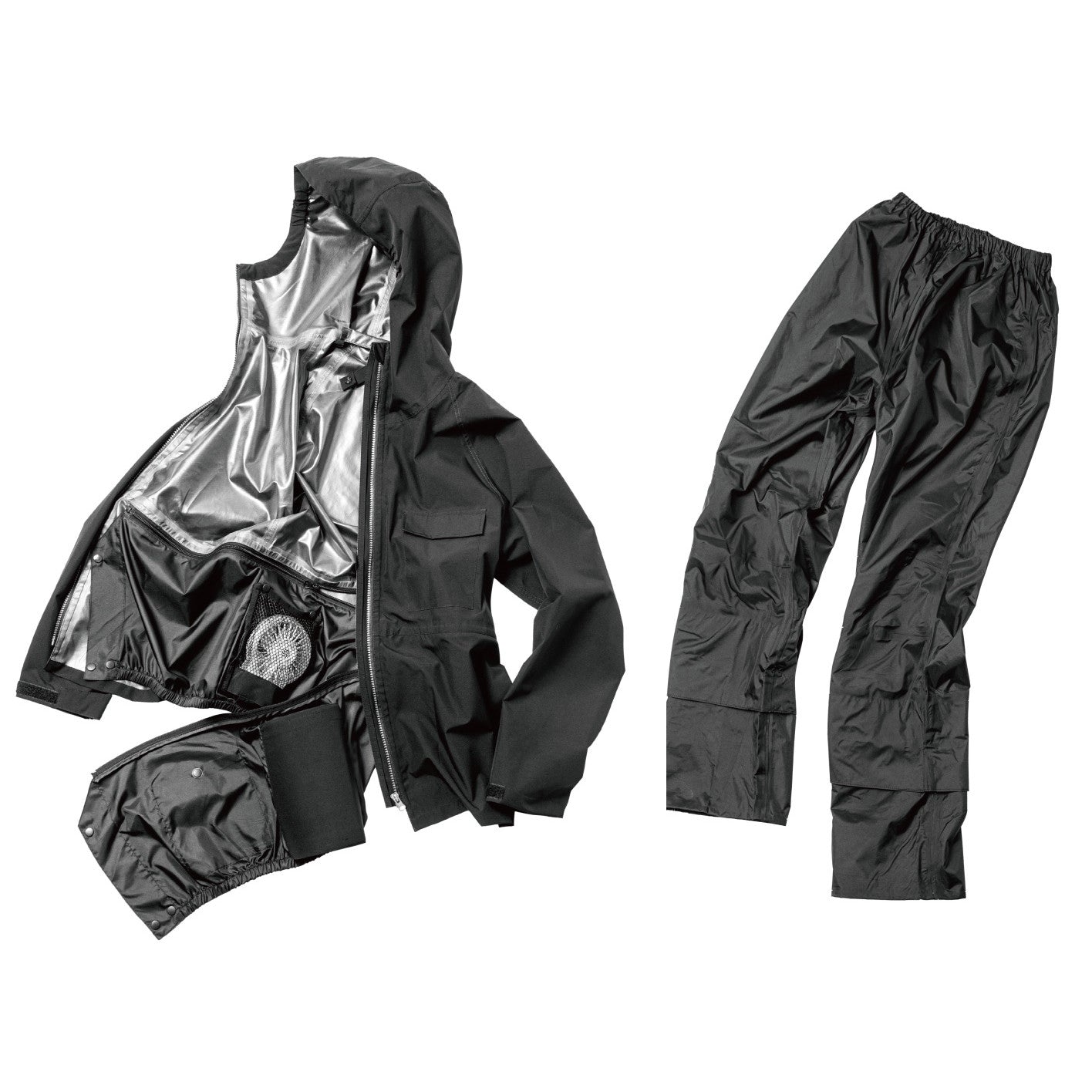 マック  AS-933 エアレインフォーシーズンスーツ 空調服ファンが使える 上下セット