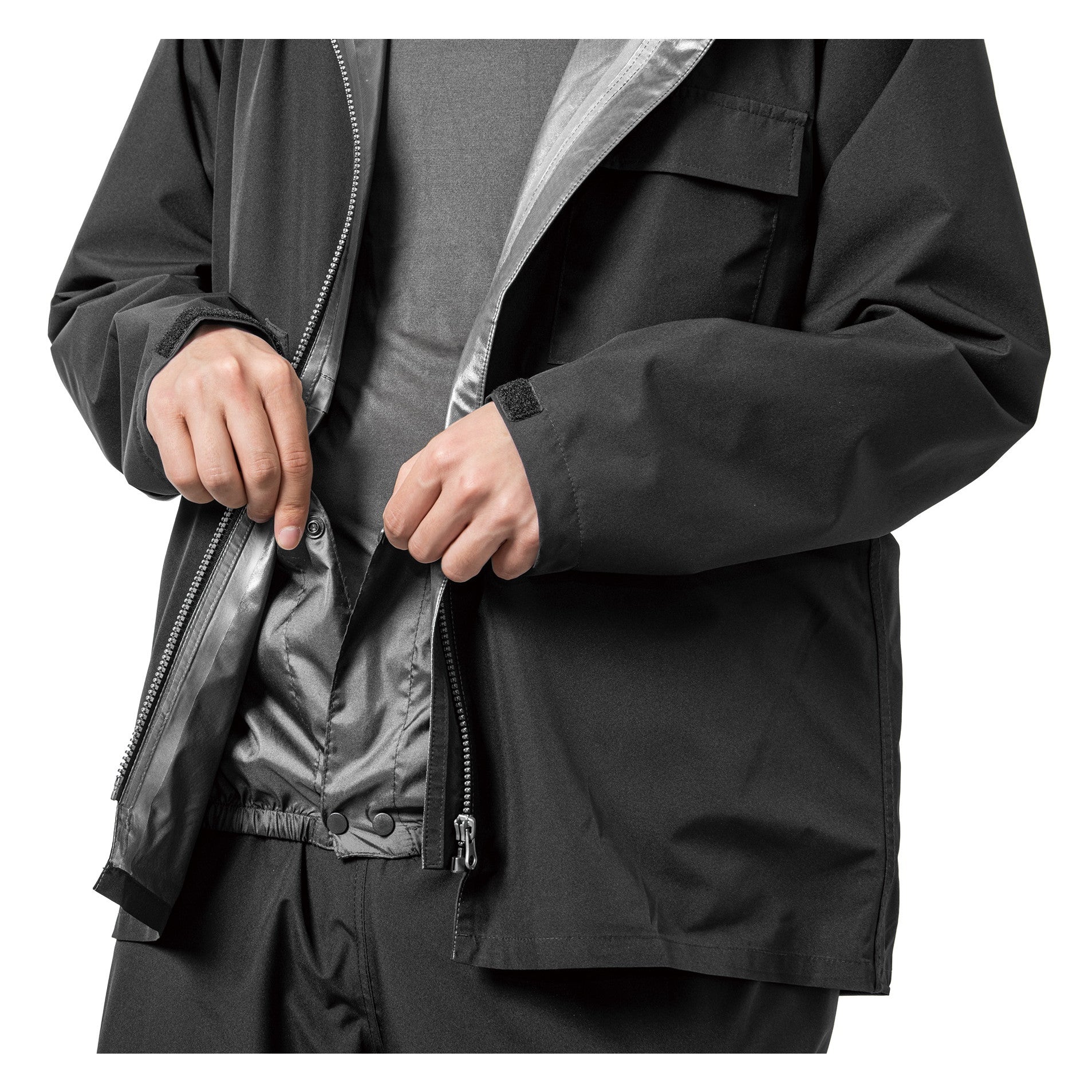 マック  AS-933 エアレインフォーシーズンスーツ 空調服ファンが使える 上下セット