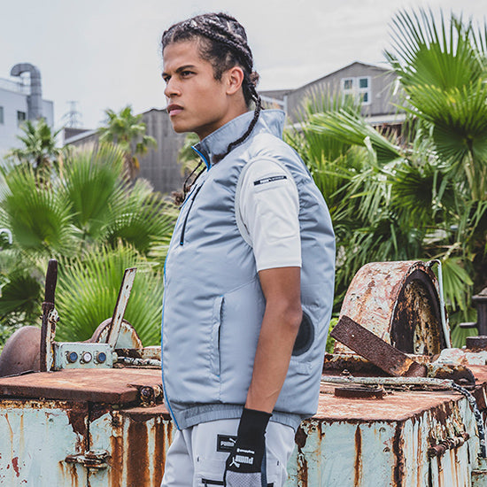 PUMA 空調服 AIR TWIST ベスト モバイルバッテリー＆デバイスセット　AT-8012N　空調服