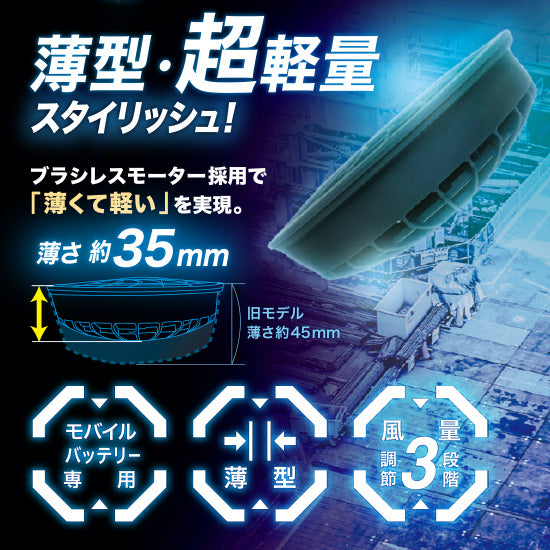 PUMA 空調服 AIR TWIST ジャケット　ベスト　モバイルバッテリー＆デバイスセット　AT-8012N　空調服