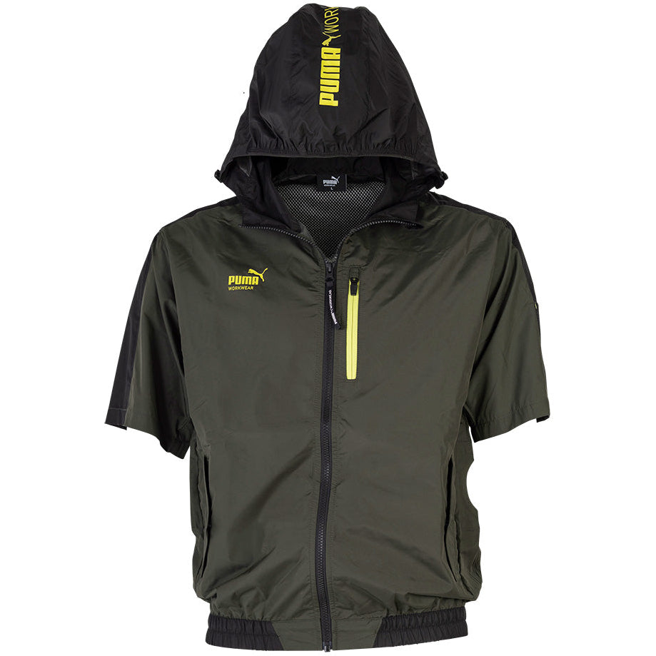 PUMA エアーツイスト AT-8021N ハーネス対応 サイドファン半袖空調服 2026SS新作