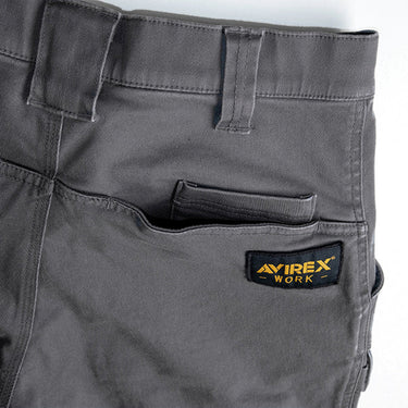 AVIREX WORK AV105 コットン カーゴパンツ 秋冬作業服