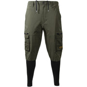 AVIREX AV115 接触冷感 ハイブリッドカーゴパンツ 熱中症対策 作業服 膝下コンプレッション素材 2026SS