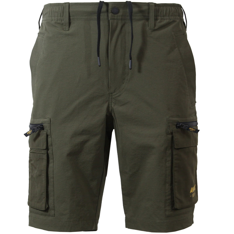 AVIREX AV116 接触冷感 ハーフカーゴパンツ 熱中症対策 作業服 インナー付き 2026SS