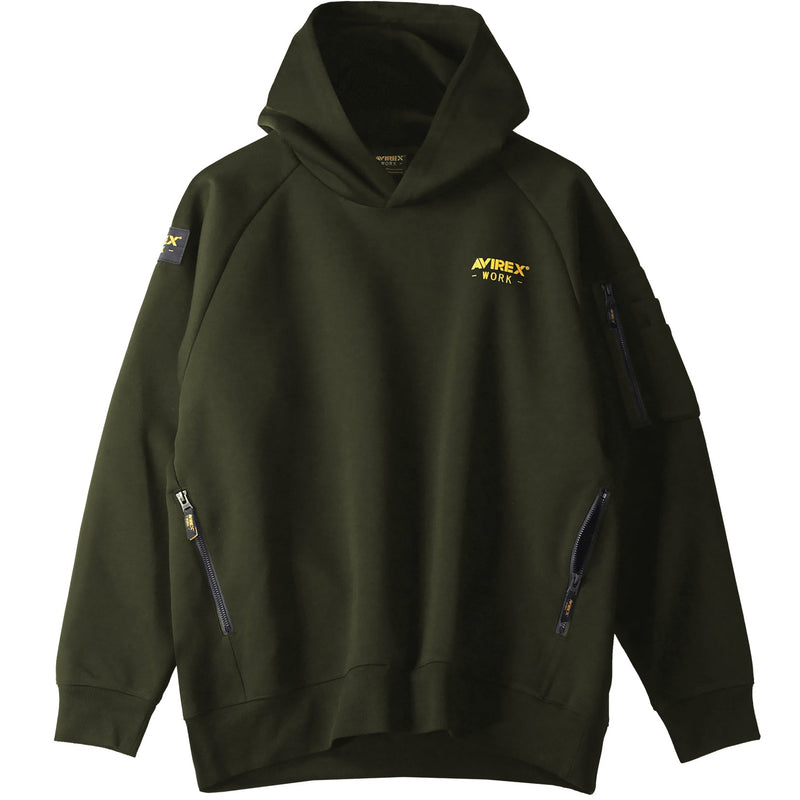 AVIREX WORK AV402 プルオーバーパーカー NEW