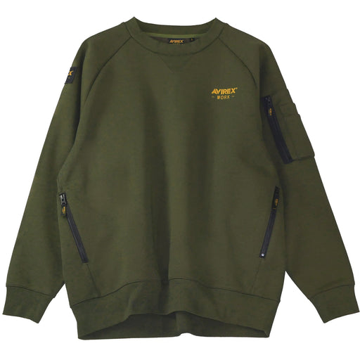 AVIREX WORK AV403 スウェットシャツ NEW