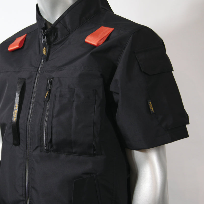 AVIREX AV412 ミリタリー サイドファン空調服 ワークベスト 遮熱 熱中症対策 2026SS